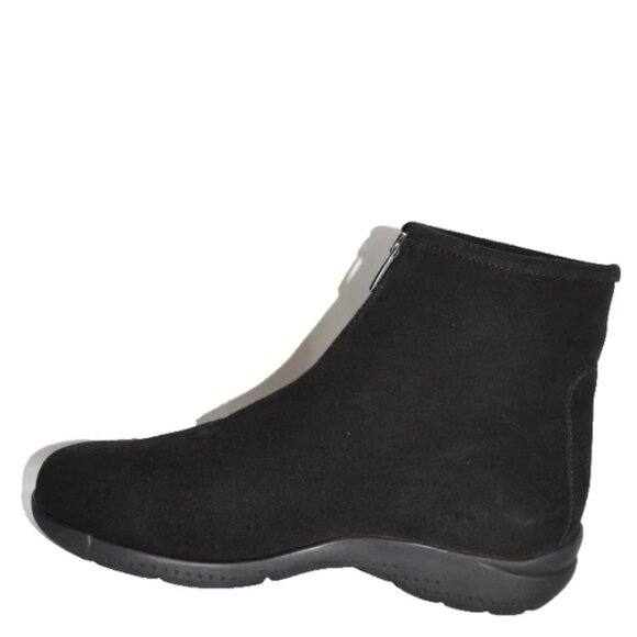 New! La Canadienne Black Tonya Suede Boot Waterproof Platform 9.5 M DD522 - Picture 2 of 6